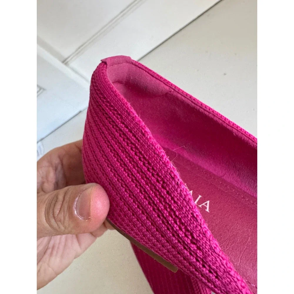 Vivaia hot pink Ari pointed toe flats size 40 (their US 9)